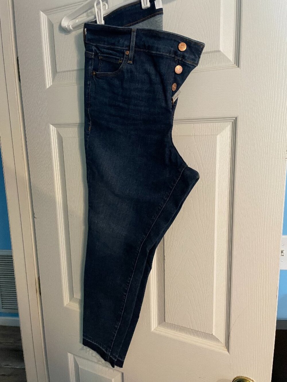 👖 LOFT Plus High‑Waist Skinny Jeans — Size 16, Brand New! 👖